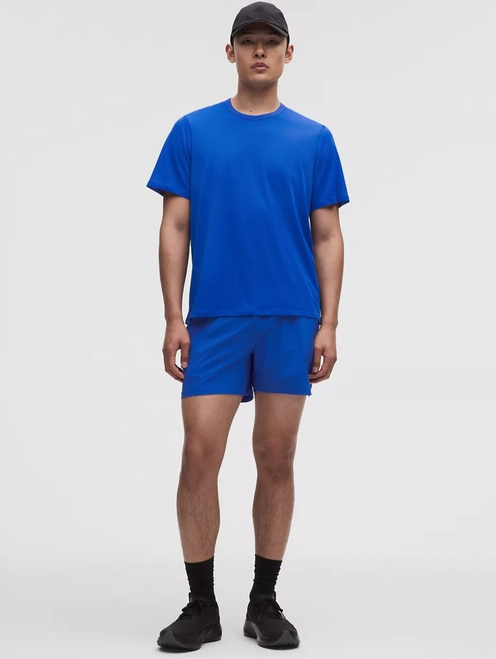Lululemon Beach Ball Blue Pace Breaker Linerless 5 Inch Inseam Shorts NWT